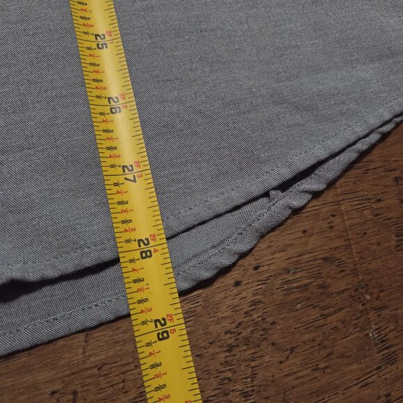 Vuori Bridge Short Sleeve Button Down Shirt Men’s Size Medium Gray - Picture 10 of 10